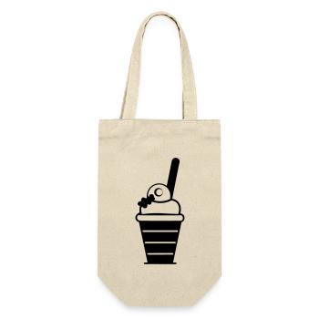 Glace Sundae - Sac à bouteille - nature - Devant