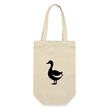 Duck - Gift Bag for Bottles - nature - Front