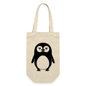 Pingouin - Sac à bouteille - nature - Devant