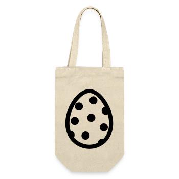 Egg - Gift Bag for Bottles - nature - Front
