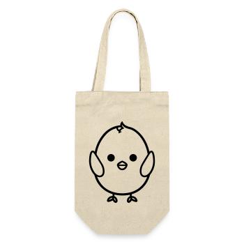 chick - Gift Bag for Bottles - nature - Front