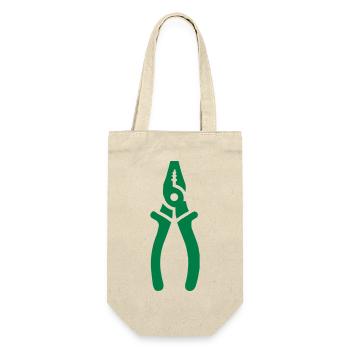 Pince à outils - Sac à bouteille - nature - Devant
