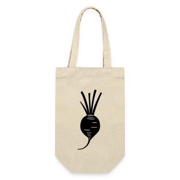 Beet - Gift Bag for Bottles - nature - Front