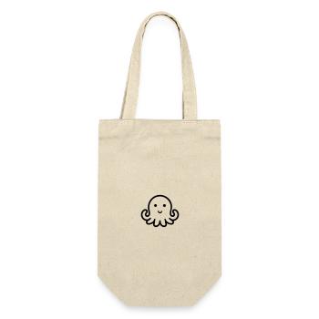 Octopus - Gift Bag for Bottles - nature - Front