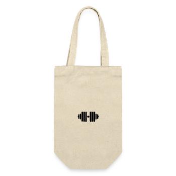 dumbbell - Gift Bag for Bottles - nature - Front