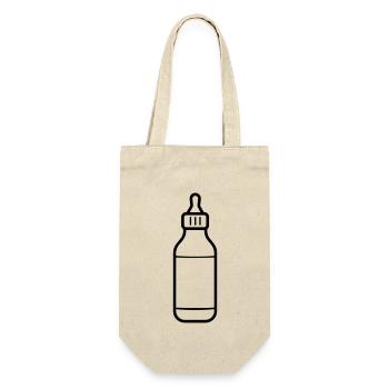 bottle - Gift Bag for Bottles - nature - Front