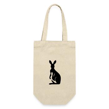 kangaroo - Gift Bag for Bottles - nature - Front
