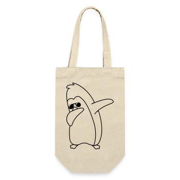 Penguin Dabbing - Gift Bag for Bottles - nature - Front