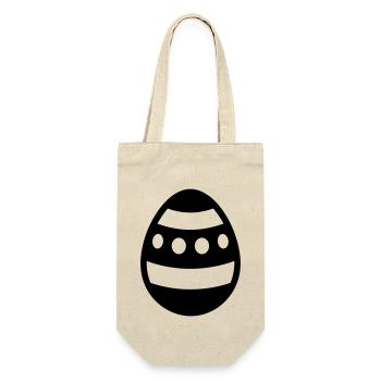 Egg - Gift Bag for Bottles - nature - Front