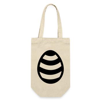 Egg - Gift Bag for Bottles - nature - Front