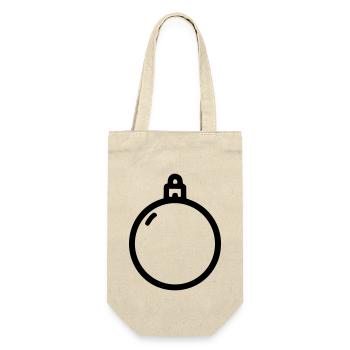 Boule de Noël - Sac à bouteille - nature - Devant