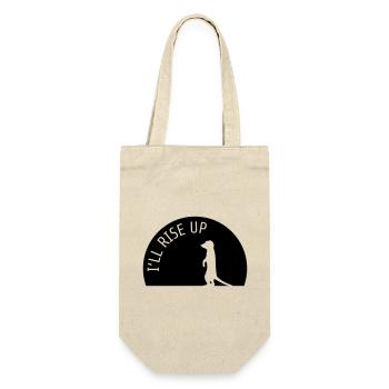 Je me lèverai suricate Meerkat Shadow Gift - Sac à bouteille - nature - Devant