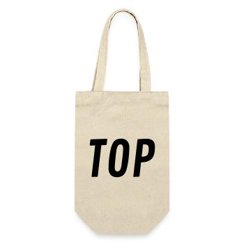 TOP Gift - Gift Bag for Bottles - nature - Front