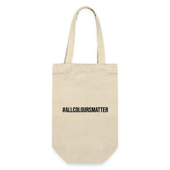 All Colours Matter Protest - Gift Bag for Bottles - nature - Front