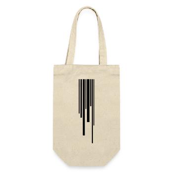Nombreux modèle de traits - Sac à bouteille - nature - Devant