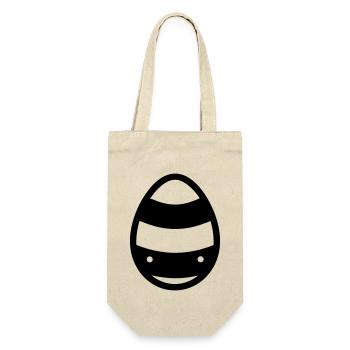 Egg - Gift Bag for Bottles - nature - Front