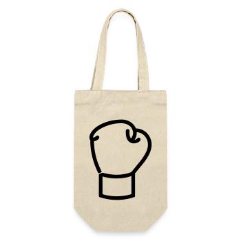 Boxing Glove - Gift Bag for Bottles - nature - Front