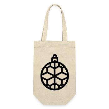 Boule de Noël - Sac à bouteille - nature - Devant