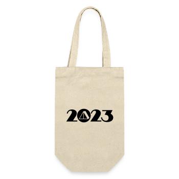 Camping 2023, Camping 2023 - Gift Bag for Bottles - nature - Front