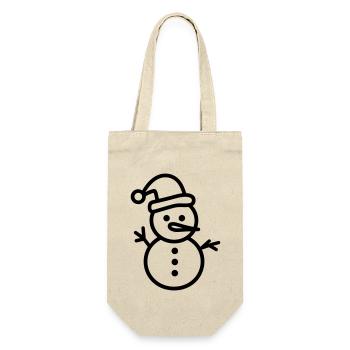 Bonhomme de neige - Sac à bouteille - nature - Devant