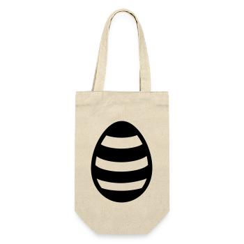Egg - Gift Bag for Bottles - nature - Front