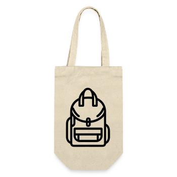 Backpack - Gift Bag for Bottles - nature - Front