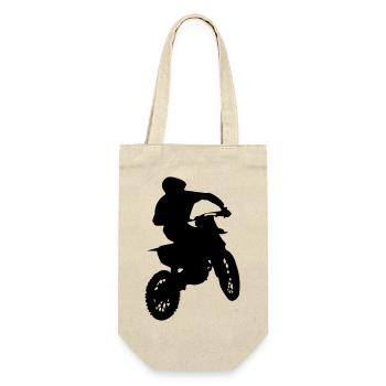 Coureur de motocross - Sac à bouteille - nature - Devant
