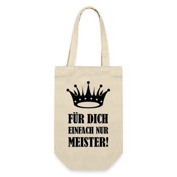 For you, simply master - Gift Bag for Bottles - nature - Front