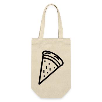 Pizza slice - Gift Bag for Bottles - nature - Front