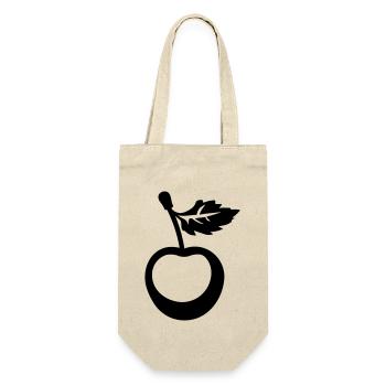 cherry - Gift Bag for Bottles - nature - Front