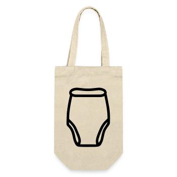 Layer - Gift Bag for Bottles - nature - Front