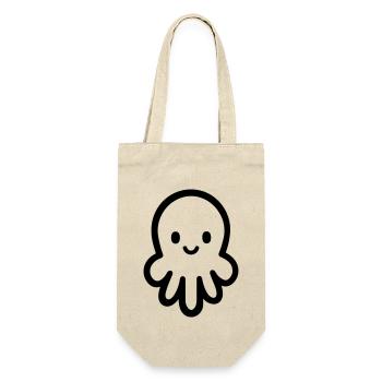 Octopus - Gift Bag for Bottles - nature - Front