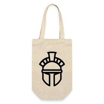 Sparta Spartan Warrior - Gift Bag for Bottles - nature - Front
