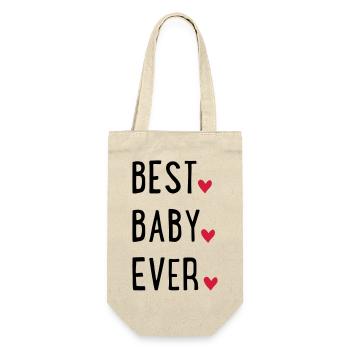 baby - Gift Bag for Bottles - nature - Front