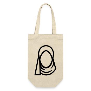 hijab headscarf muslim woman - Gift Bag for Bottles - nature - Front