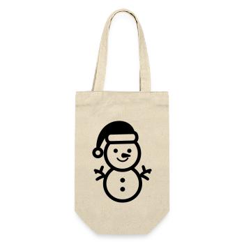 Bonhomme de neige - Sac à bouteille - nature - Devant
