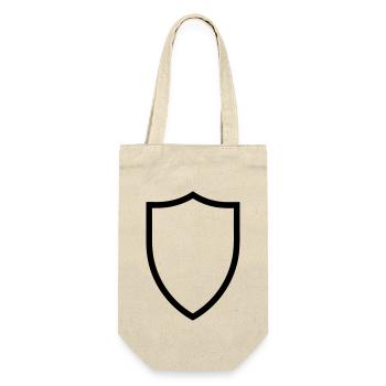 shield - Gift Bag for Bottles - nature - Front