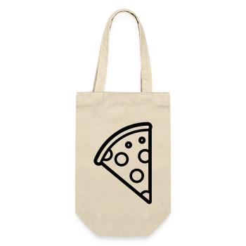 Pizza slice - Gift Bag for Bottles - nature - Front