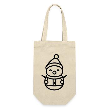 Bonhomme de neige - Sac à bouteille - nature - Devant