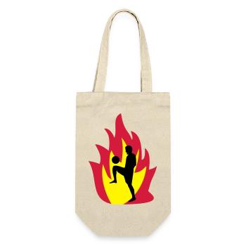 Feu de football - Sac à bouteille - nature - Devant