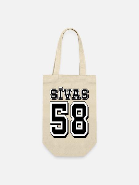 Sivas 58 - Geschenkbeutel für Flaschen - Natur