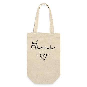 Mimi. mimi gift - Gift Bag for Bottles - nature - Front