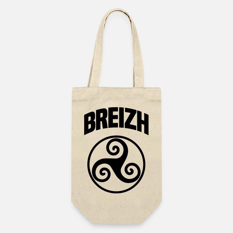 Brittany Breizh - Gift Bag for Bottles - nature