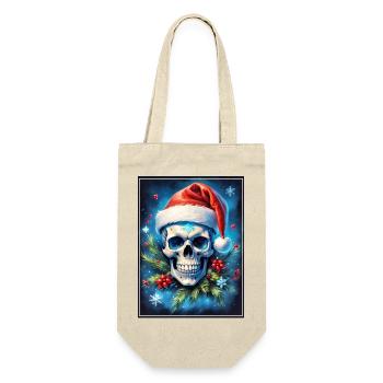 Crâne de Noël 1.7 - Sac à bouteille - nature - Devant