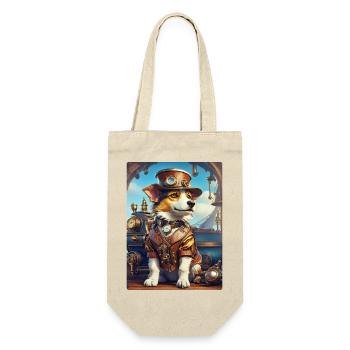 Chien Steampunk 1.18 - Sac à bouteille - nature - Devant