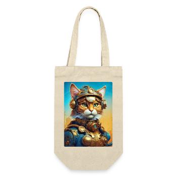 Chat steampunk 1.18 - Sac à bouteille - nature - Devant