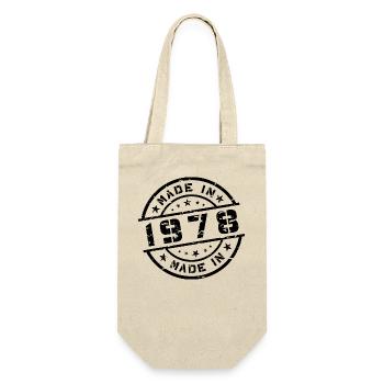 Année de naissance Anniversaire Né(e) en 1978 - Sac à bouteille - nature - Devant