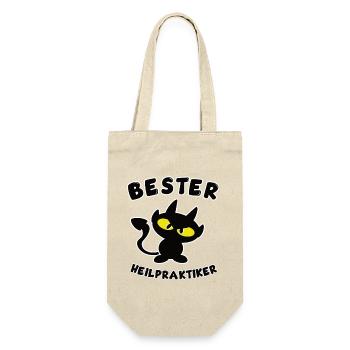 cool best naturopath design - Gift Bag for Bottles - nature - Front