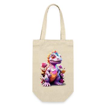 Dino Dinosaur V1 24 04 - Gift Bag for Bottles - nature - Front