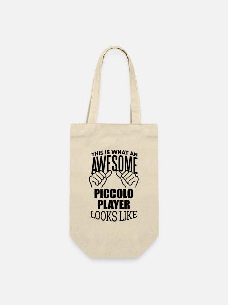 Piccolo Piccolo Piccolo - Geschenkbeutel für Flaschen - Natur